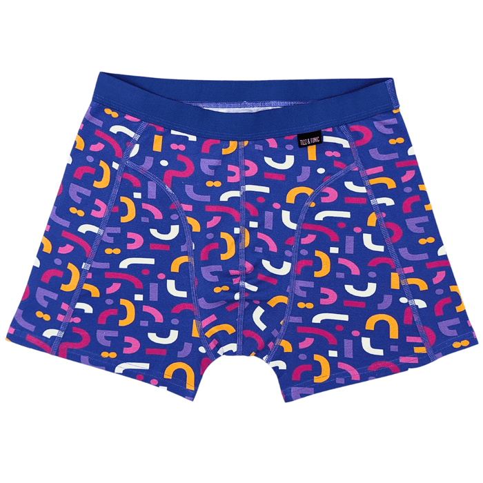 Doodle Boxer Brief - Green Shopping Days