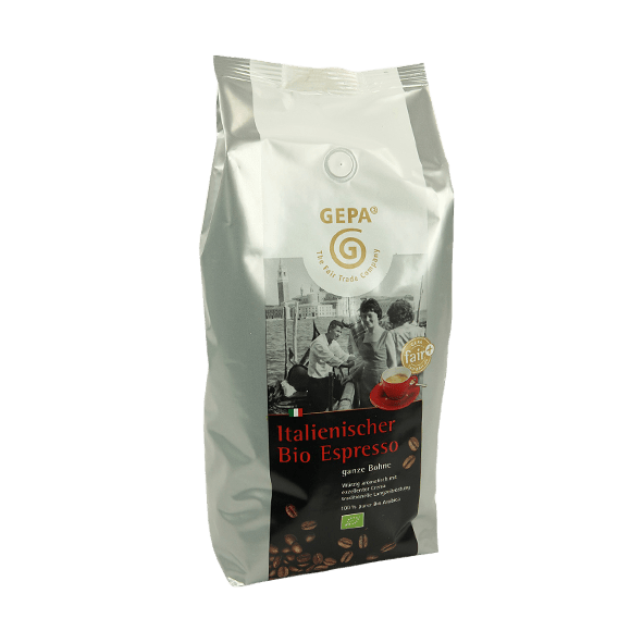 Gepa bio italienischer Espresso - Green Shopping Days
