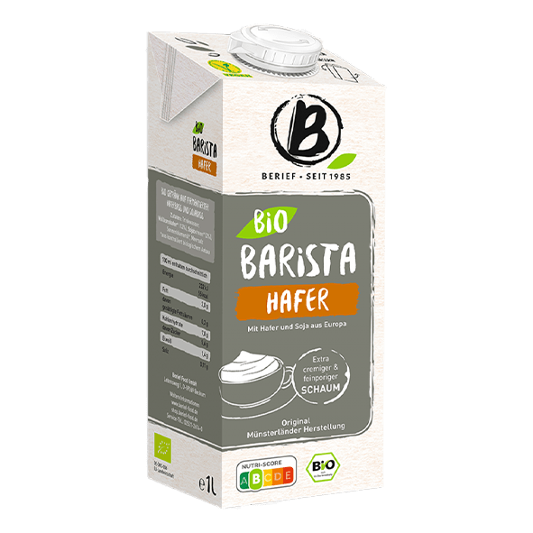 Hafter Barista bio Milch - Green Shopping Days
