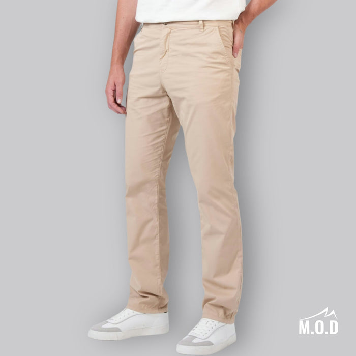 Herren Chino Hose Regular Fit - Green Shopping Days