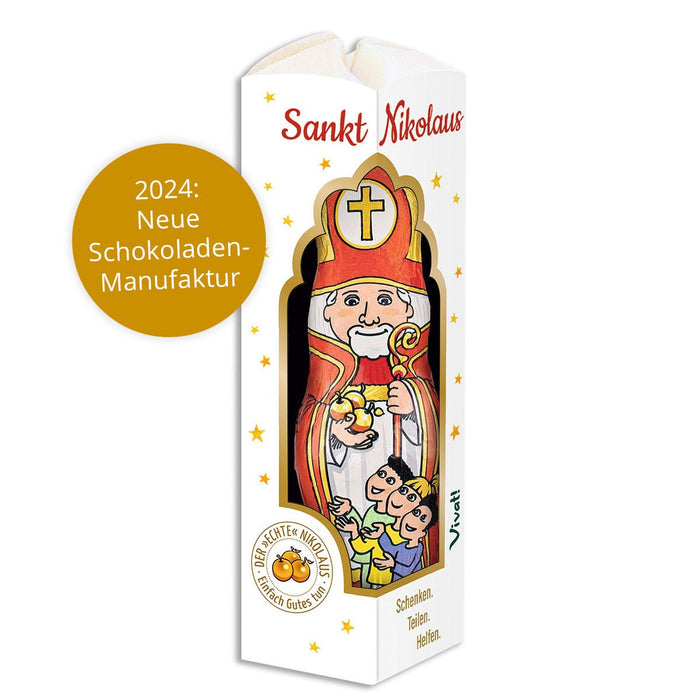 Schoko - Nikolaus im 4er - Set - Mit Fairtrade - Kakao - Green Shopping Days