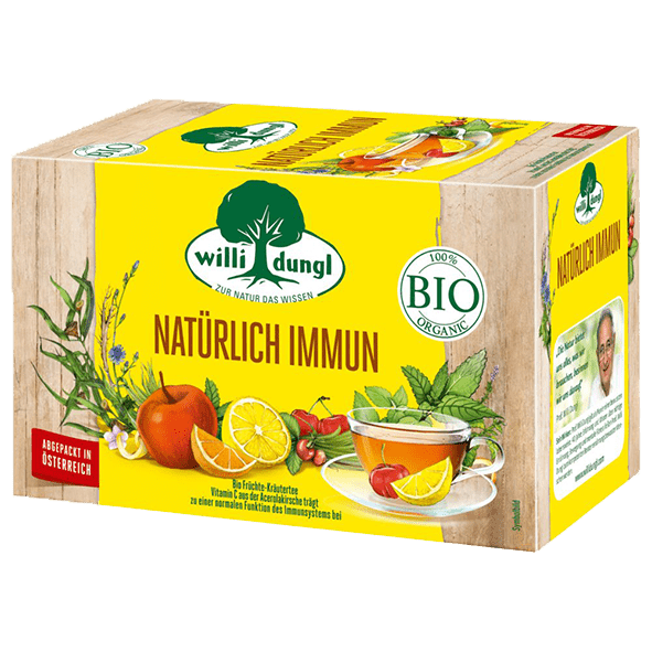 Willi Dungl Natürlich Immun Bio Früchte - Kräutertee - Green Shopping Days