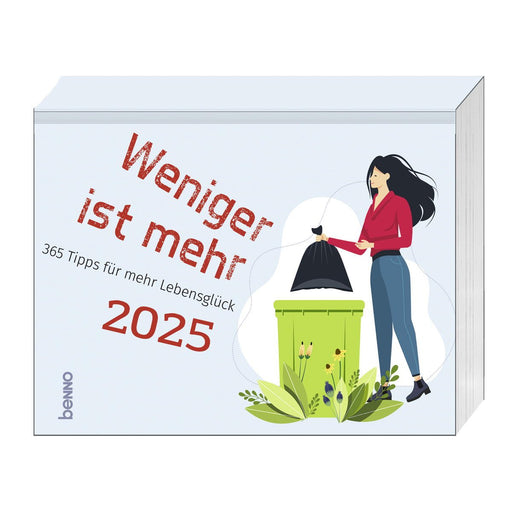 Abreißkalender »Weniger ist mehr 2025« - Green Shopping Days