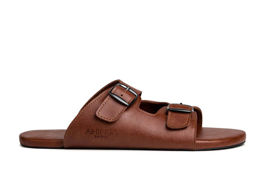 Barfuß - Sandalen für Herren Slip - On / Braun - Green Shopping Days