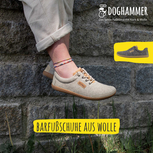 Barfußschuhe aus Merinowolle | Local Wool Terrar von Doghammer - Green Shopping Days