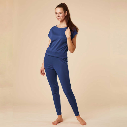Bequemer Yoga - Jumpsuit Saraswati Marine "Made in Germany" - Green Shopping Days