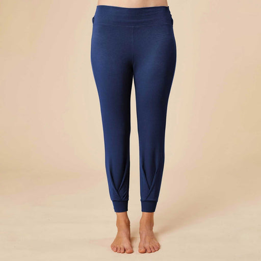 Drapierte Homewear - Hose Tara Marine "Made in Germany" - Green Shopping Days