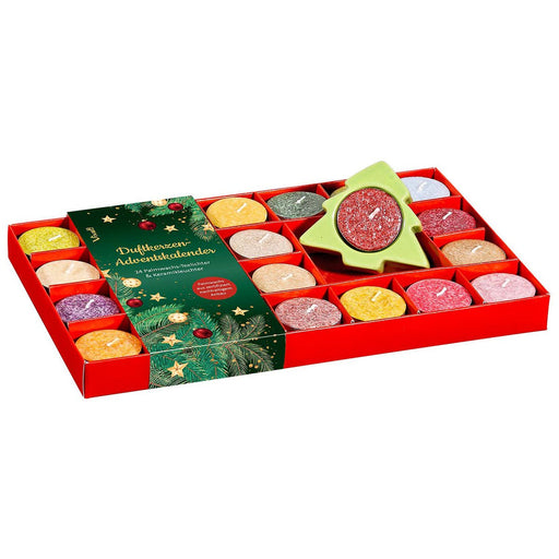 Duftkerzen - Adventskalender - Palmwachs aus zertifiziert nachhaltigem Anbau - Green Shopping Days