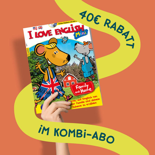 I Love English Mini Kombi - Abo - Green Shopping Days