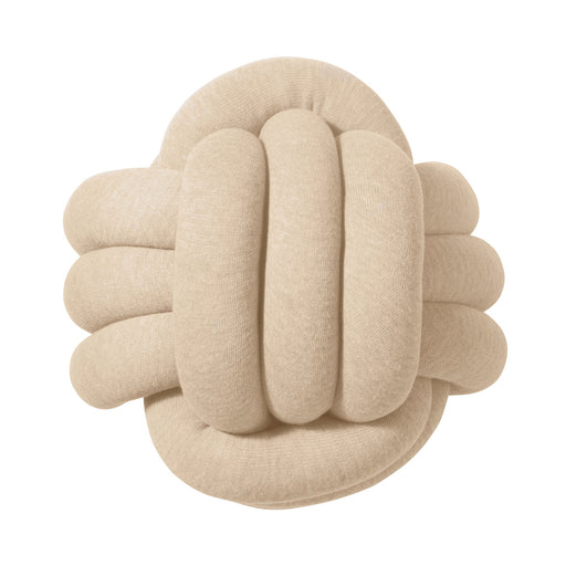 Knotenkissen geflochten 40 cm - Green Shopping Days