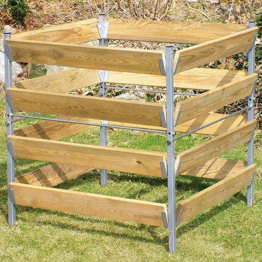 Komposter Holz/Metall M - Green Shopping Days