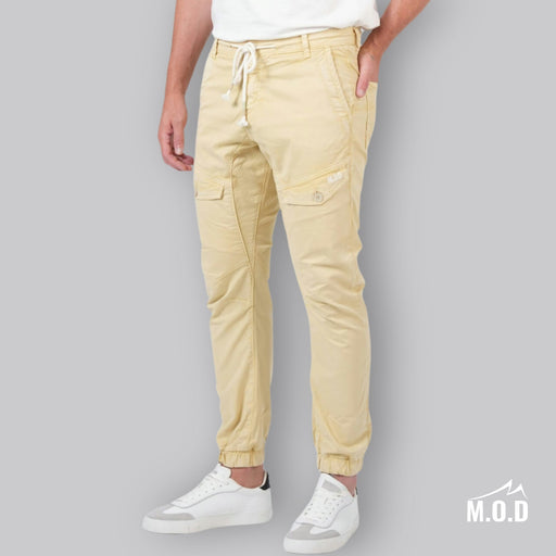 M.O.D Herren 5 Cargo Hose Regular Fit - Green Shopping Days