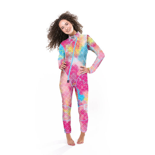 #neoprenefree Mermaid Protector Fish Skin Fullsuit “Pastel Sea” - Green Shopping Days