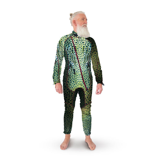 #neoprenefree Oceanos Fish Skin Fullsuit “Hydra Nation” - Green Shopping Days