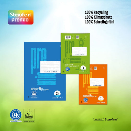 Premio Spiralblöcke - Green Shopping Days