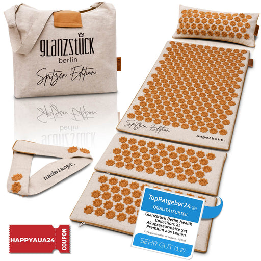 Premium XXL Akupressurmattenset "Spitzen Edition" - Green Shopping Days