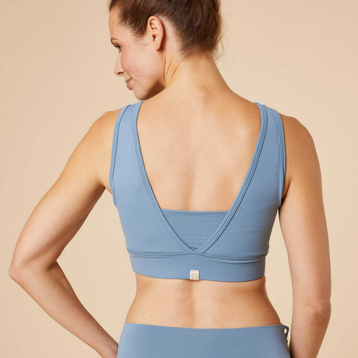 Raffiniertes Bustier Sundari Taubenblau "Made in Germany" - Green Shopping Days