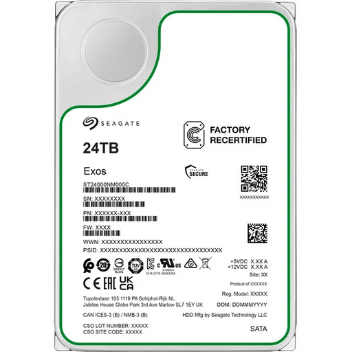 Seagate Exos 24 TB Generalüberholt - Green Shopping Days