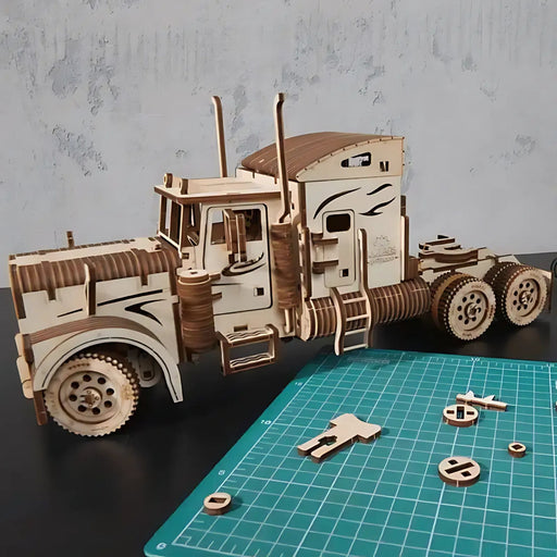 Ugears Heavy Boy Truck - Green Shopping Days