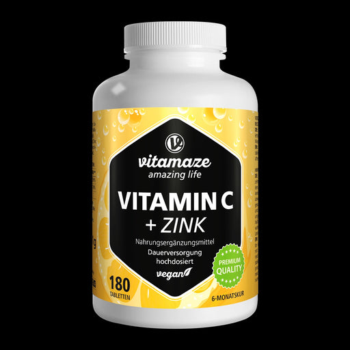 VITAMAZE - Vitamin C hochdosiert + Zink - Green Shopping Days