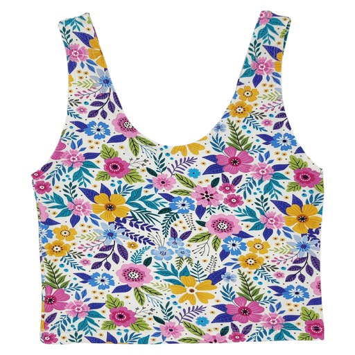 Wildflower Bio - Baumwolle Cropped Tank - Top - Green Shopping Days