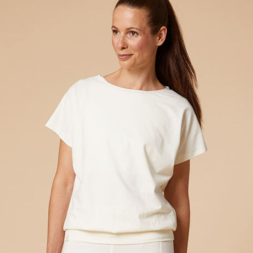 Yogashirt Kuschel - Indrani Creme "Made in Germany" - Green Shopping Days